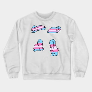 Fun Bun: Trans Pride Lop Crewneck Sweatshirt